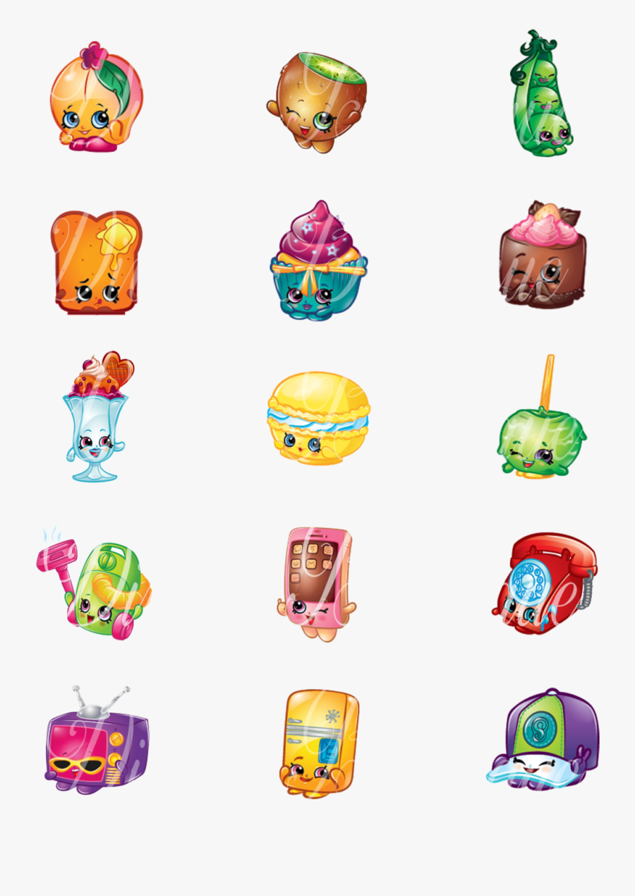 Shopkins Season Clipart Free Cliparts Images On Transparent - Shopkins Season 3 Characters, Transparent Clipart