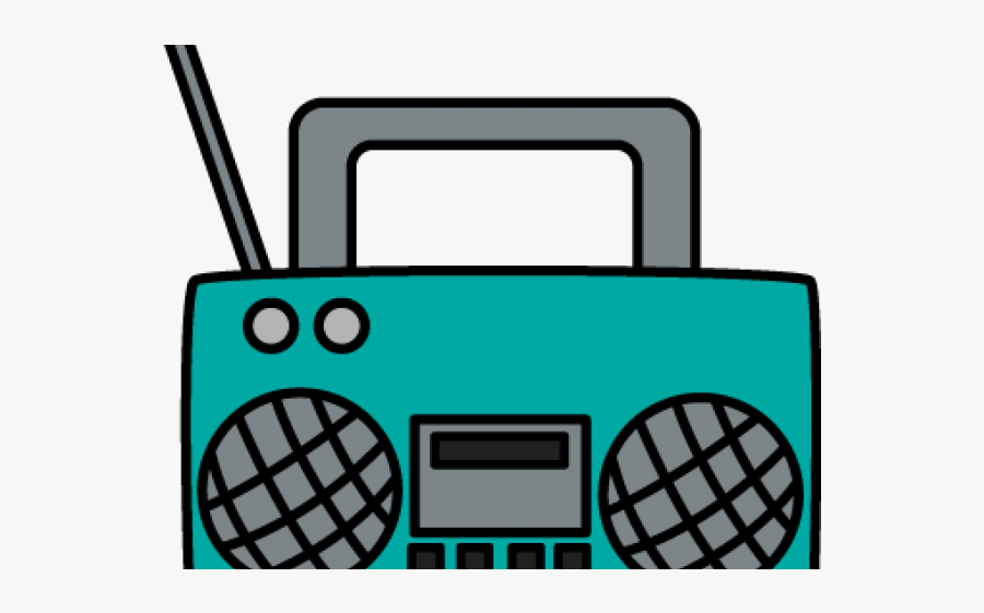 Cassette Cliparts - Radio Clipart, Transparent Clipart
