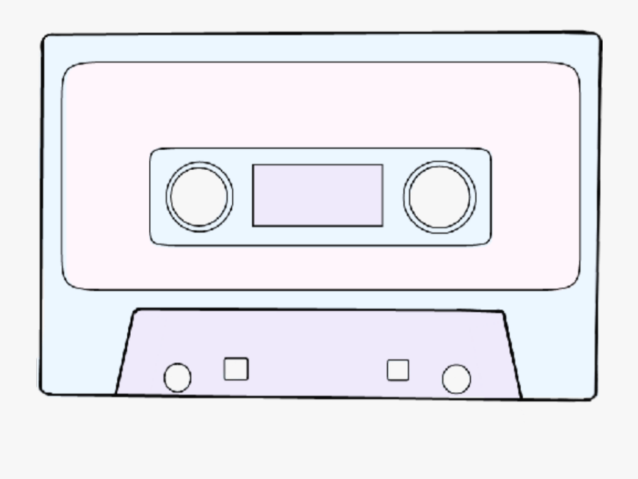#cassettetape #cassette #tape #scthe80s #the80s #pink - Mobile Phone, Transparent Clipart