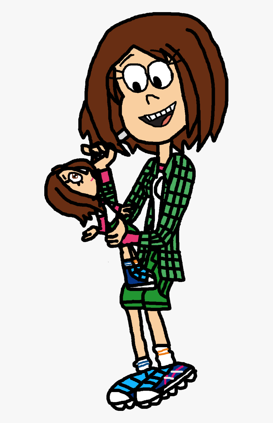 The Custom Doll Of Shoppie Maker By Quickdrawdynophooey - Join The Party Shoppies Art, Transparent Clipart