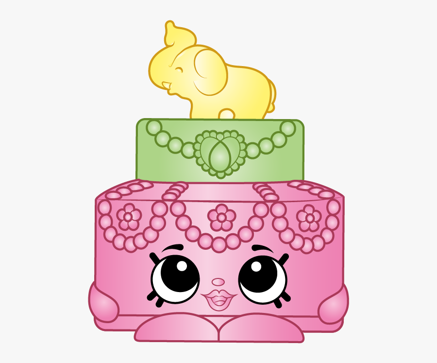 Shopkins Elle Cake Clipart , Png Download - Portable Network Graphics, Transparent Clipart
