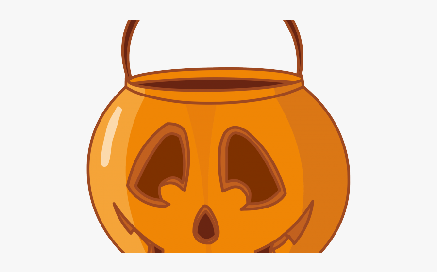 Halloween Candy Basket Png, Transparent Clipart