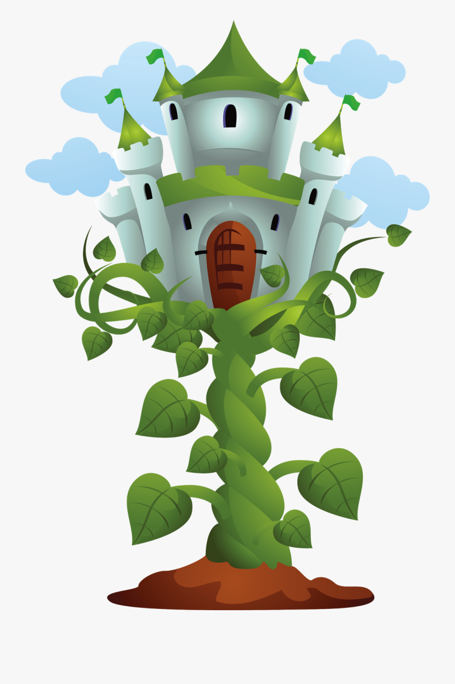 Once Upon A Time There Was A Little Boy Named Jack - Jack And The Beanstalk Beanstalk, Transparent Clipart
