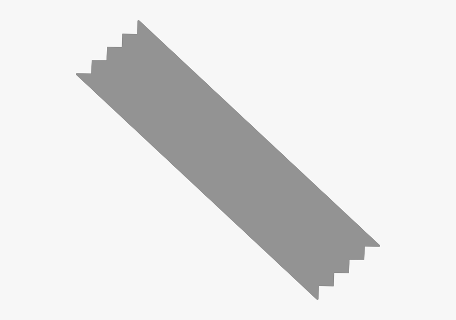 Duct Tape Clip Art At Clker - Strip Of Tape Clipart, Transparent Clipart