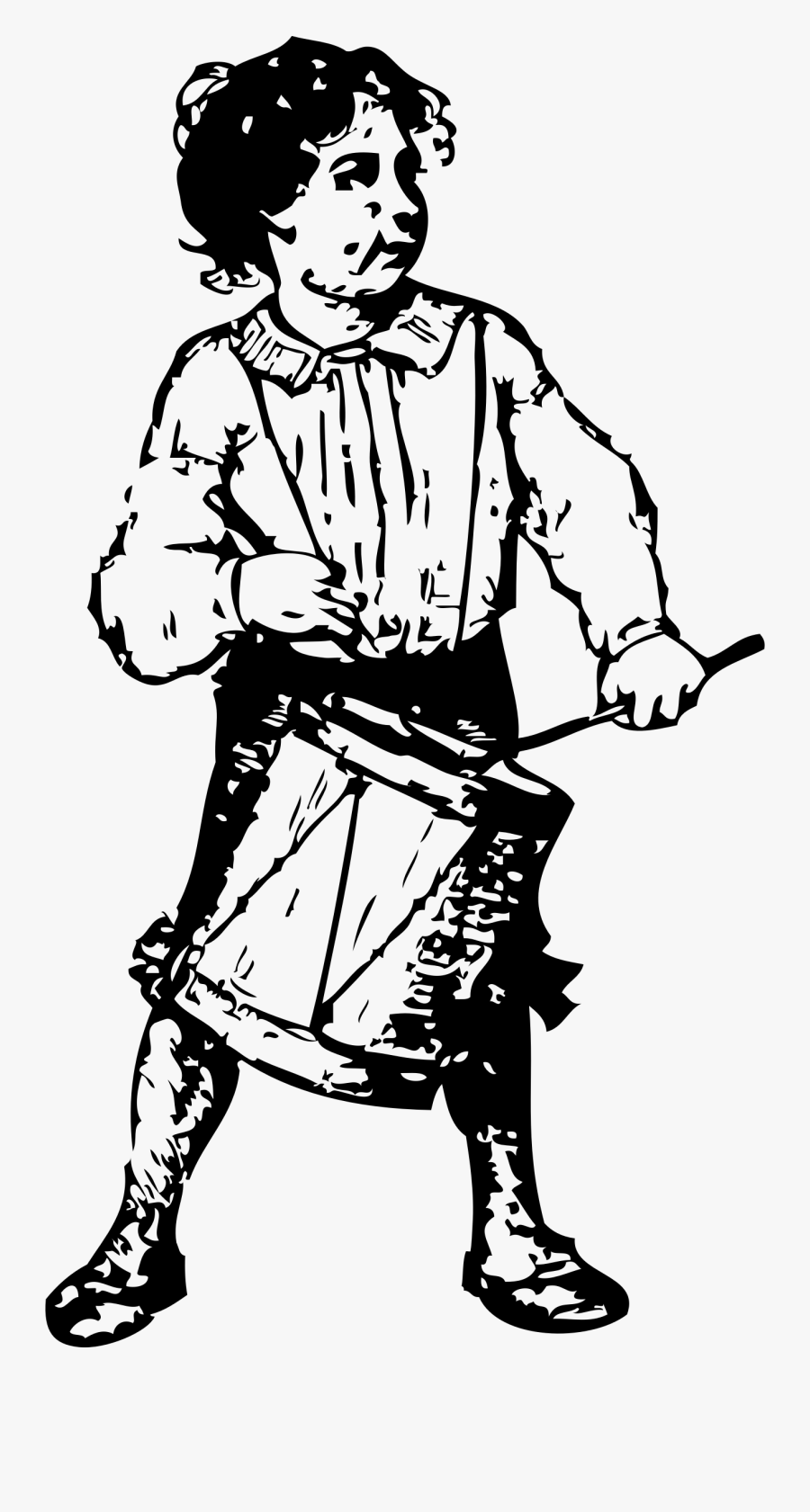 This Free Icons Png Design Of Drummer Boy - Drummer Boy Clip Art, Transparent Clipart