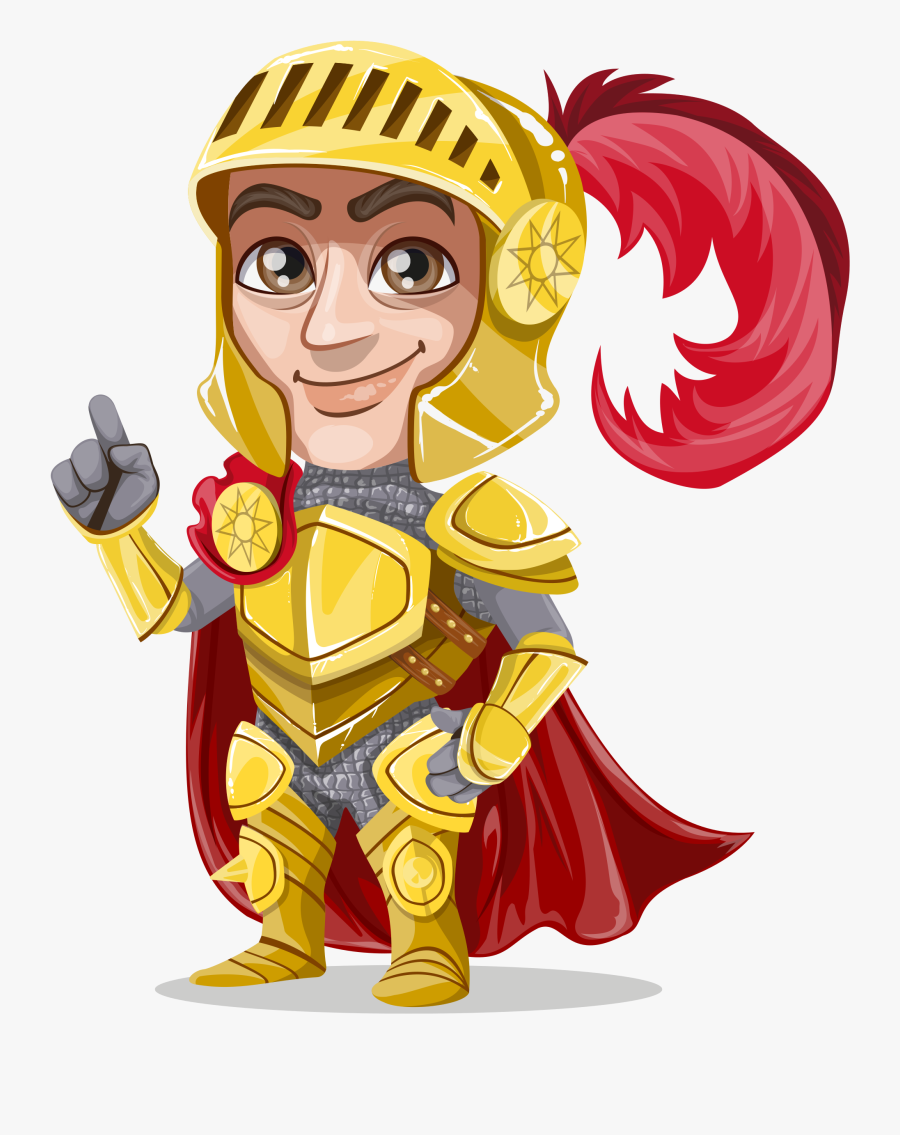 King Or Warrior In - Medieval Lord Clip Art, Transparent Clipart