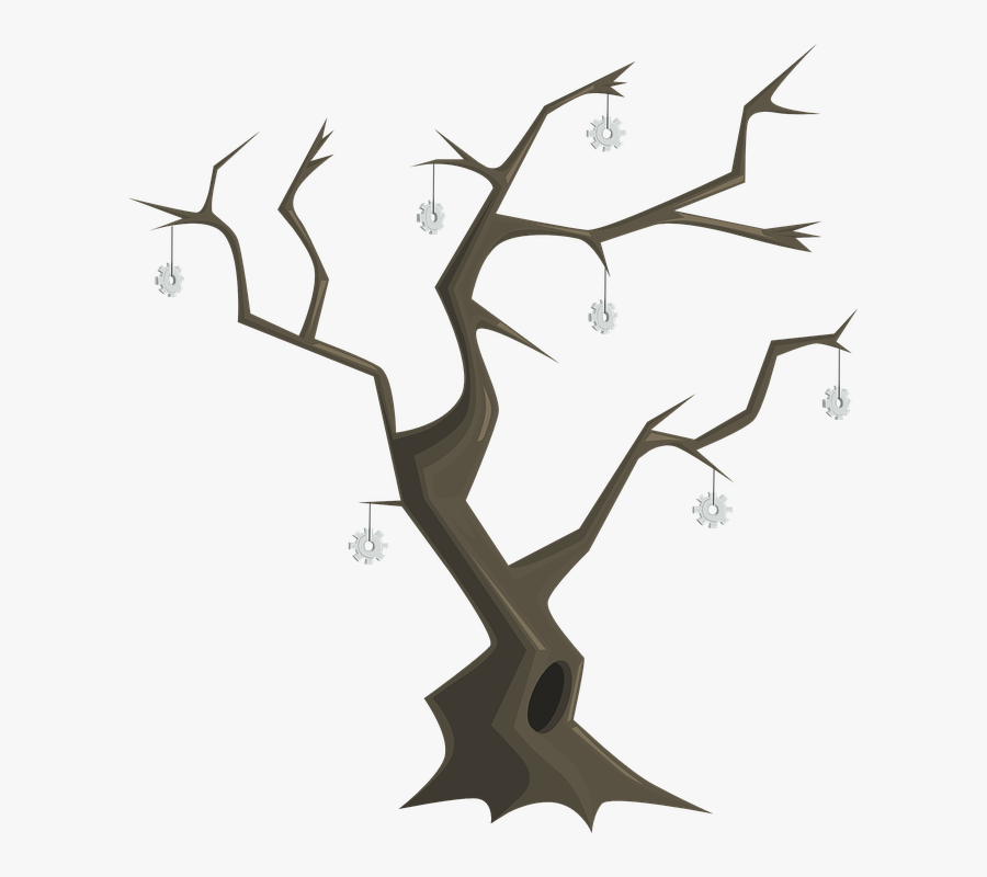 Dead Tree Clipart 27, Buy Clip Art - Árvore Seca Vetor, Transparent Clipart