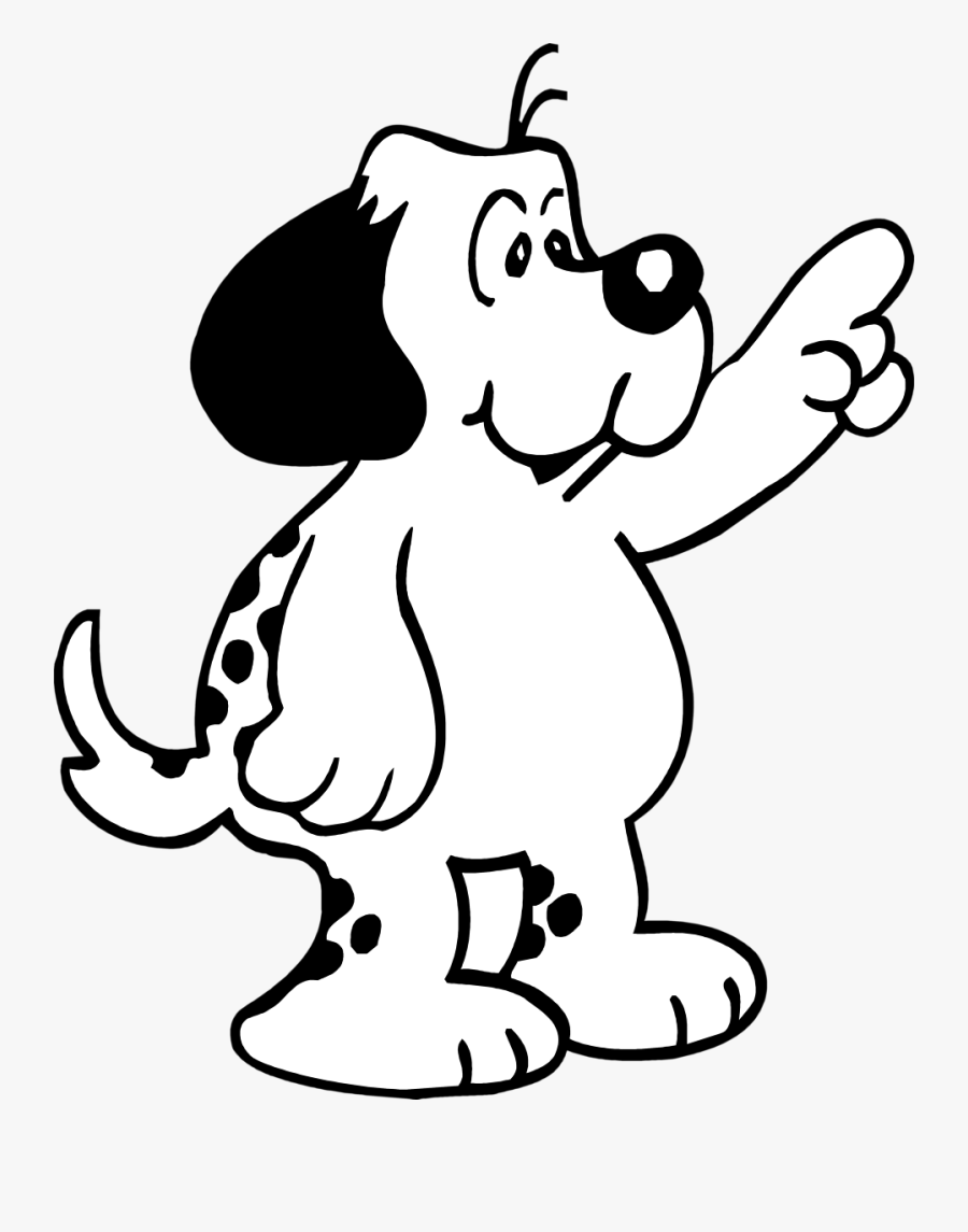 Clip Art Black And White Dogs 3 Clipart - Cartoon Clipart Black And White Png, Transparent Clipart