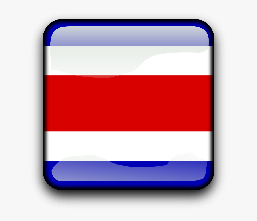 How To Set Use Cr Flag Country Clipart - Bendera Kostarika Png, Transparent Clipart