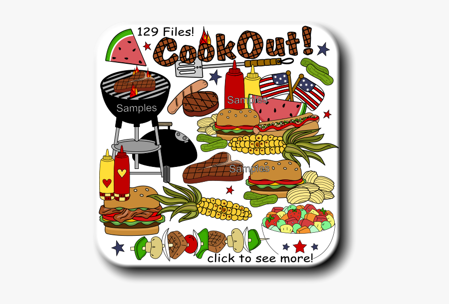 129 Files Samples Samples Samples Click To See More - Free Cookout Clipart, Transparent Clipart