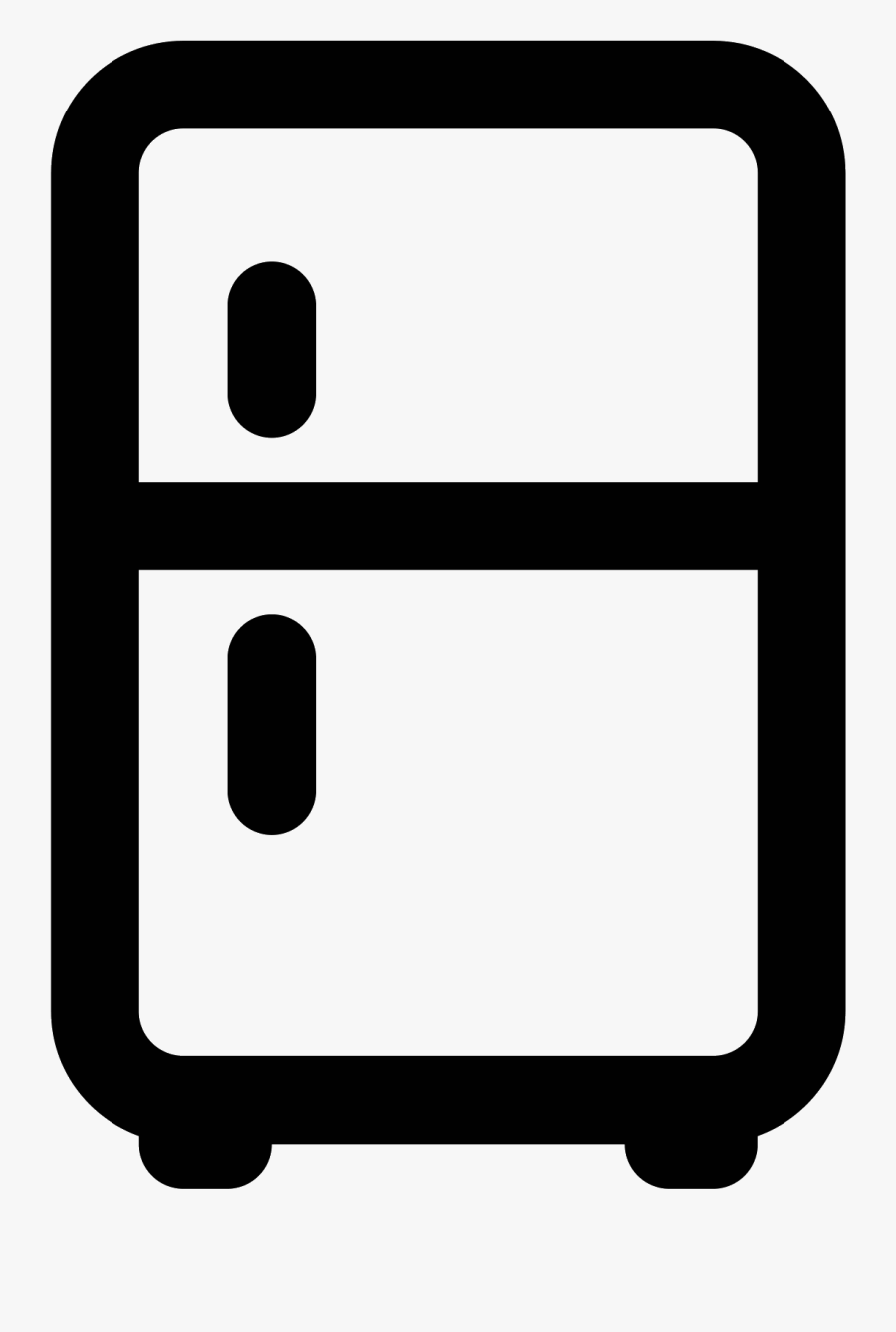 Refrigerator Clipart Fridge - Fridge Icon Png, Transparent Clipart