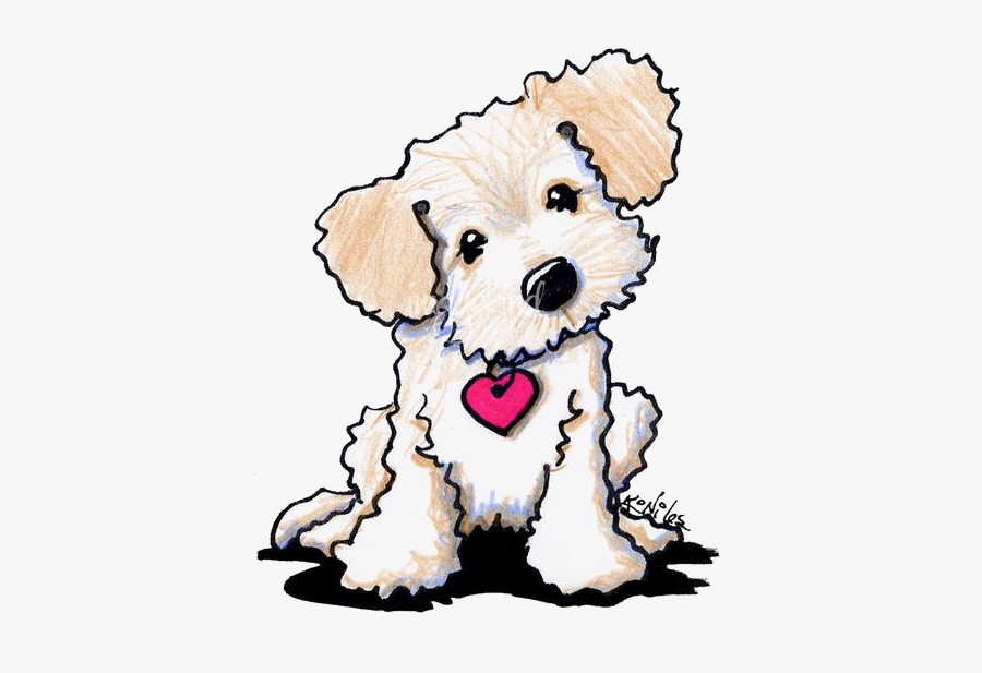 Dog Clipart Cute X Transparent Png - Golden Doodle Puppy Clip Art, Transparent Clipart