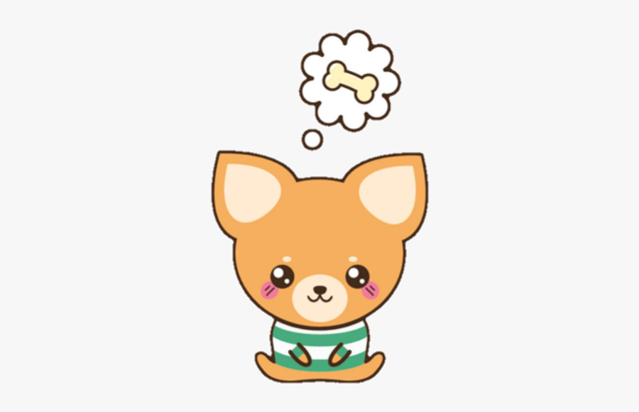 Puppy Perro Chihuahua Cute - Cute Dog Cartoon Png, Transparent Clipart