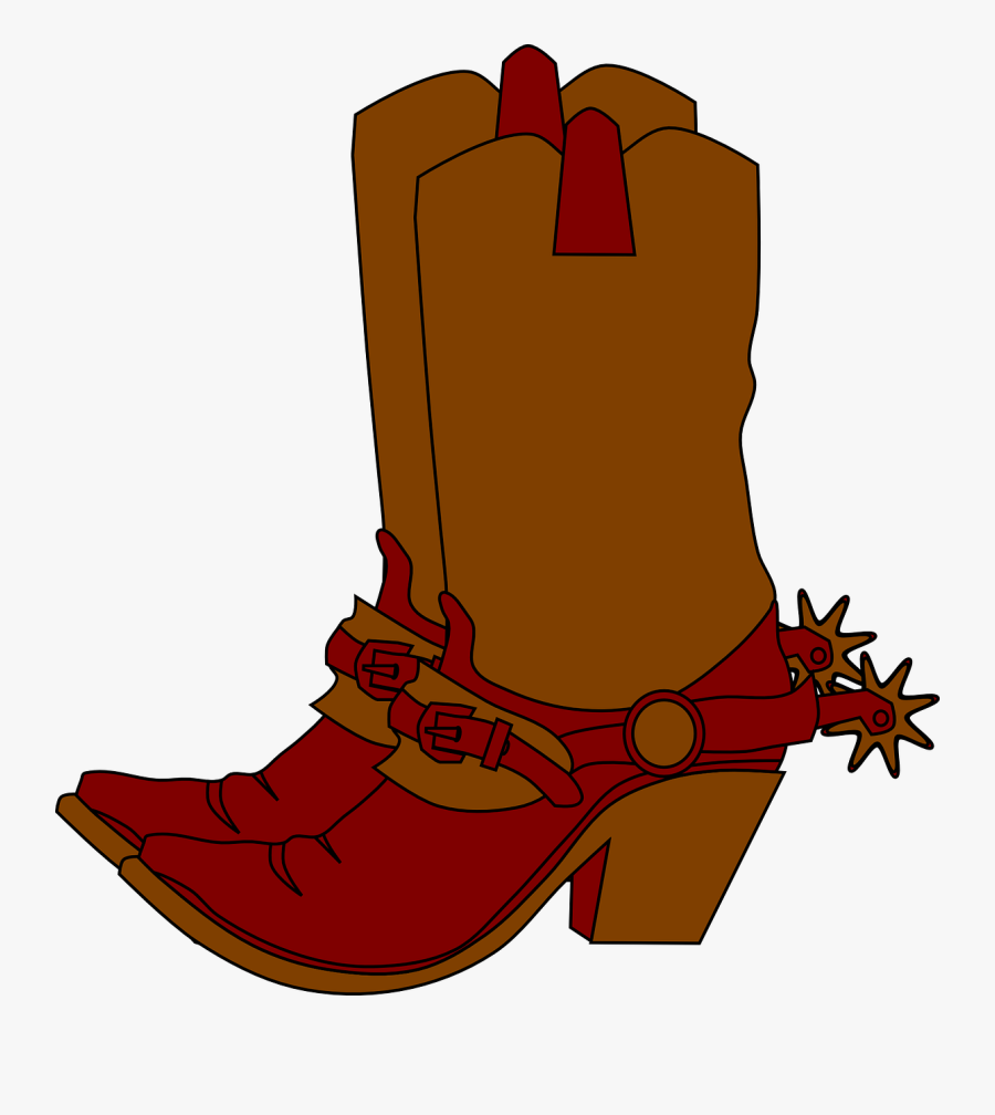 Cowgirl Boots Western Fashion Country Pretty - Botas Clip Art, Transparent Clipart
