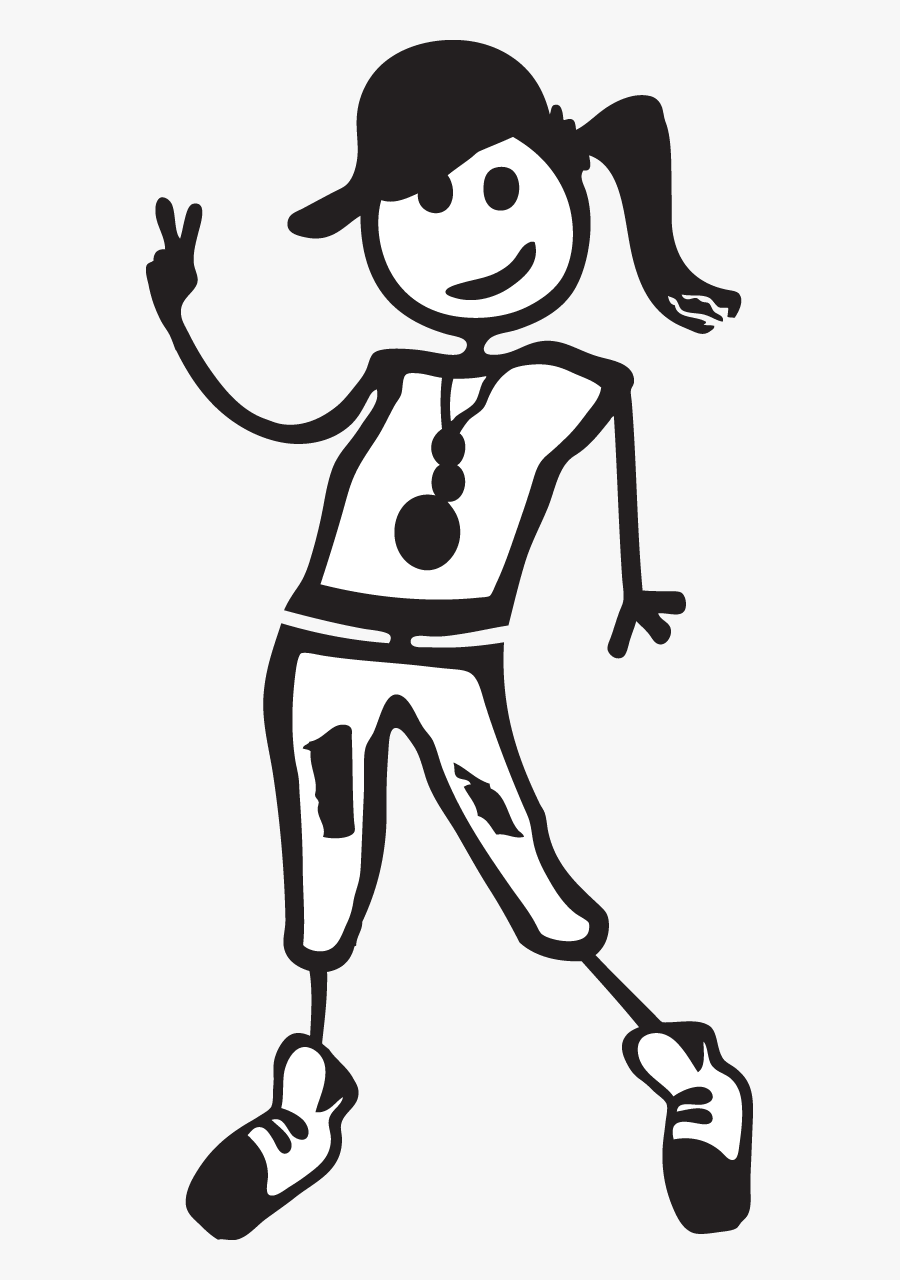 My Wordpress Blog - Hip Hop Dance Stick Figure, Transparent Clipart