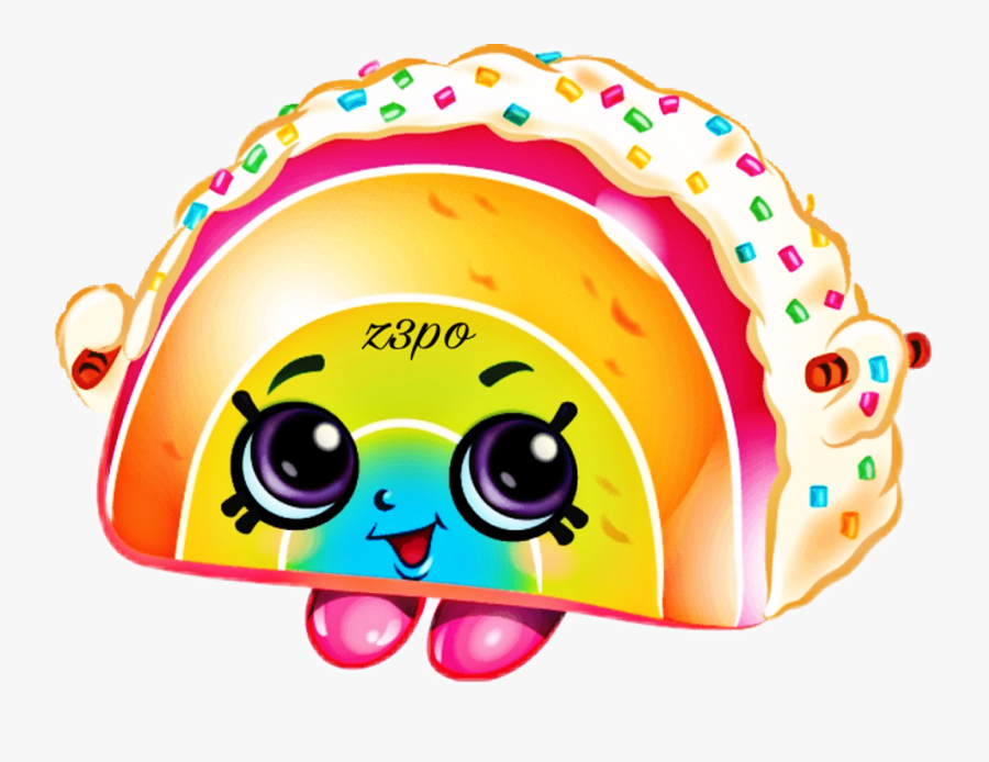 Shopkins Rainbow Bite, Transparent Clipart