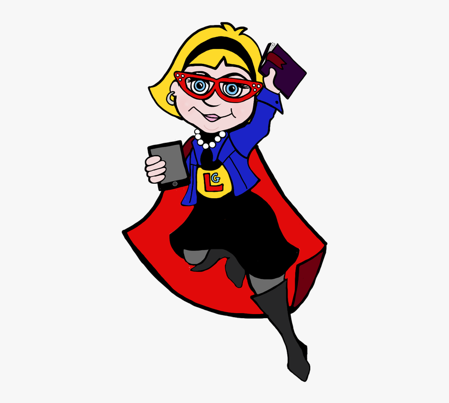 School Library Clipart - Librarian Clip Art, Transparent Clipart