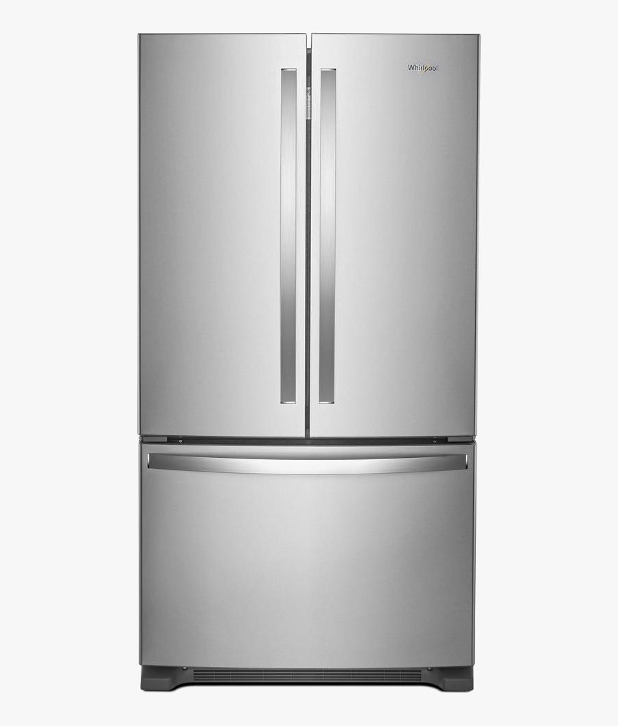Refrigerator Png Photo - Refrigerator With Freezer On Bottom, Transparent Clipart