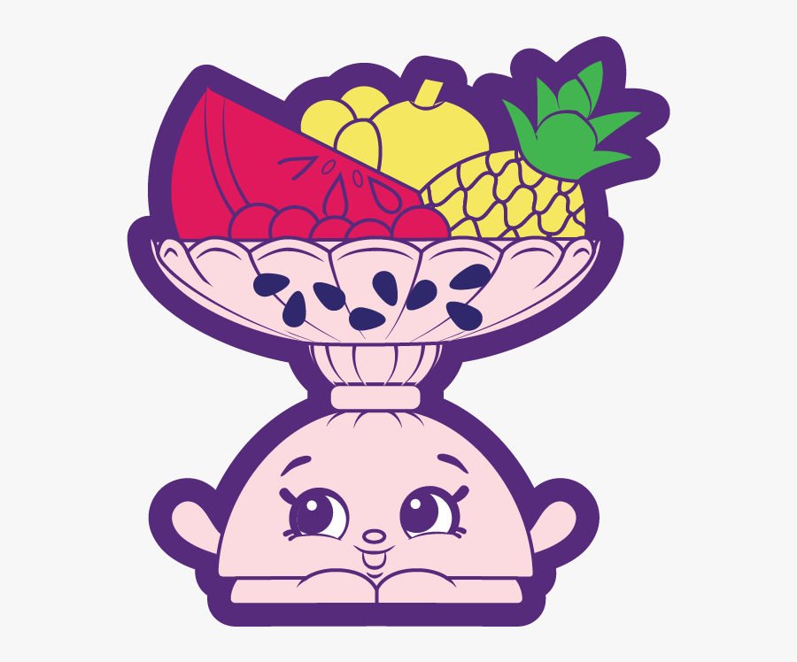 Shopkins Clipart Fruit - Portable Network Graphics, Transparent Clipart