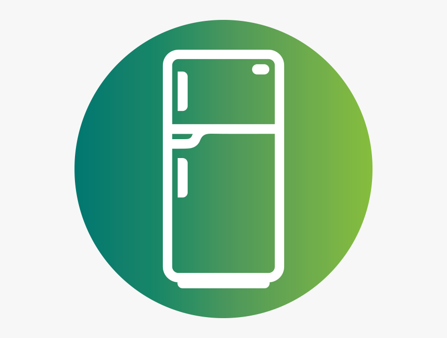Refrigerator - Energy Saving Icon Refrigerator, Transparent Clipart
