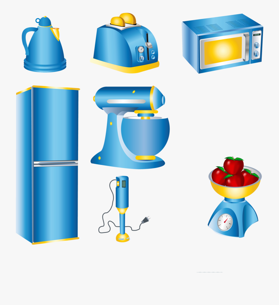 Refrigerator Clipart Appliance - Appliances Clipart, Transparent Clipart