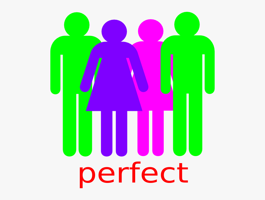 People Stick Figures, Transparent Clipart