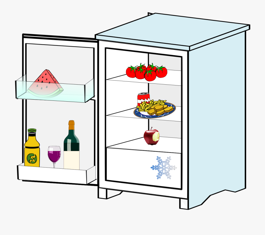 Fridge Clipart Out - Fridge Clipart, Transparent Clipart