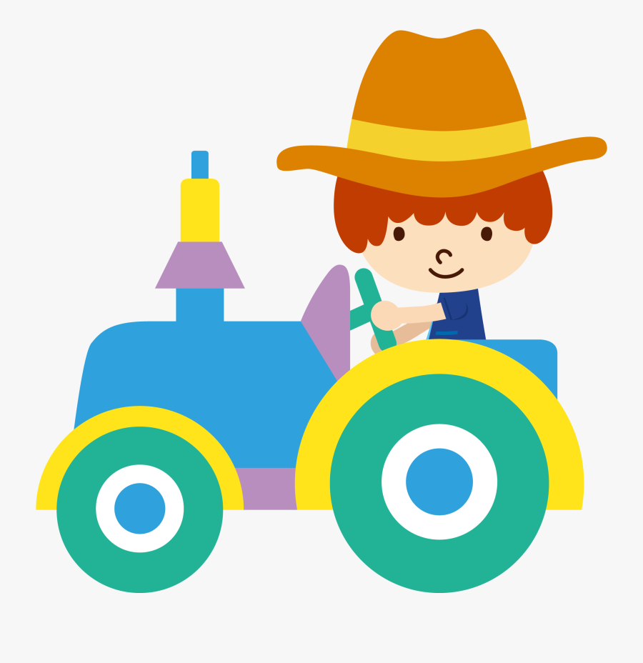 Transparent Country Clipart Png - Trator Da Fazendinha Png, Transparent Clipart