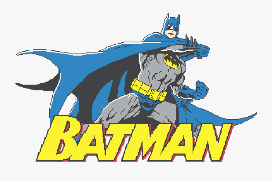 Batman 8 Bit Cape Youth Hoodie - Batman, Transparent Clipart