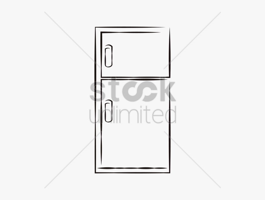 Refrigerator Vector Image, Transparent Clipart