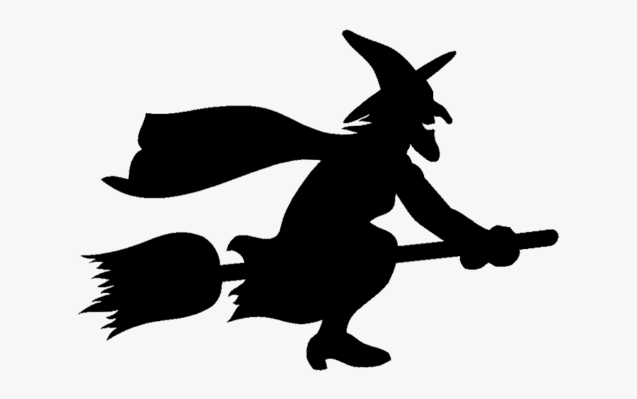 Free Halloween Clipart Witch Cauldron - Silhouette Witch Clipart, Transparent Clipart