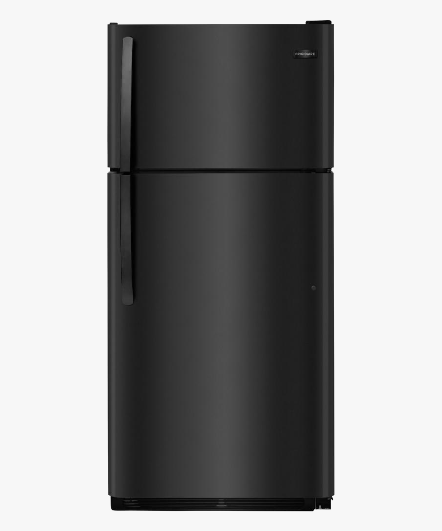 Refrigerator Transparent Background - Frigidaire 18 Cu Ft Top Freezer Refrigerator, Transparent Clipart