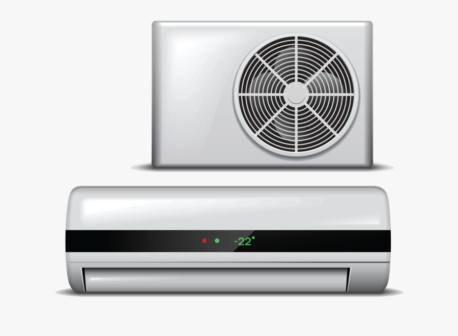 Free Vector Air Conditioner, Transparent Clipart