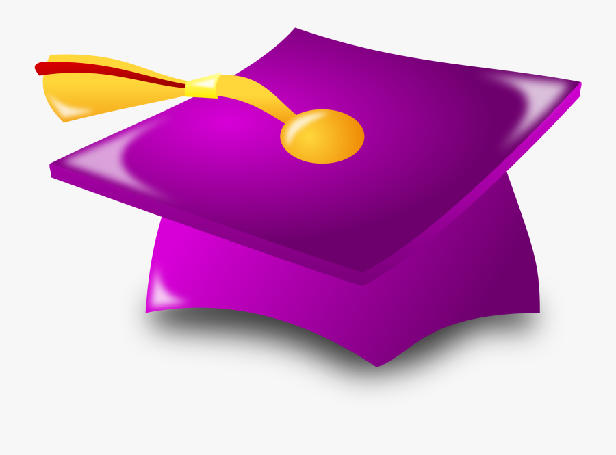 The Clock Is Ticking For Final Orders Of Graduation - Purple And Yellow Graduation, Transparent Clipart