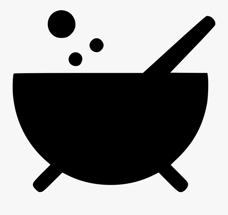 Cauldron Rubber Stamp, Transparent Clipart