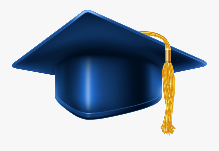 Cap Clipart - Blue Graduation Cap Png, Transparent Clipart