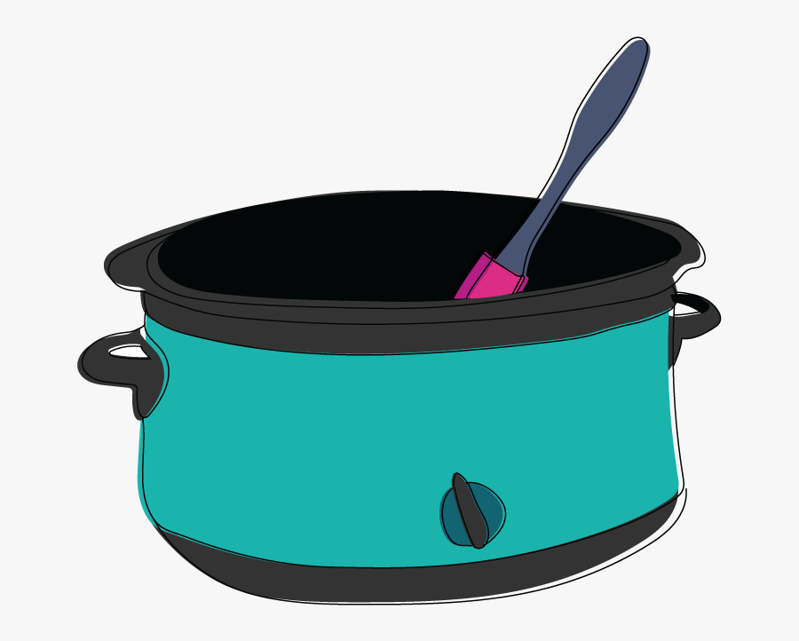 Crockpot Clip Art, Transparent Clipart