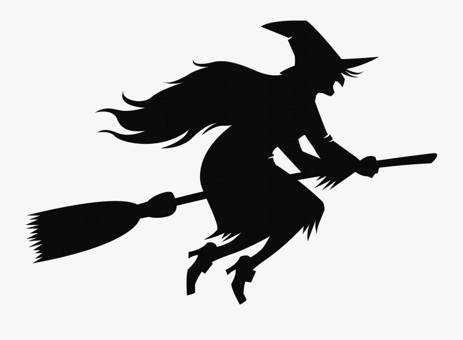 Witch"s Broom Witchcraft - Happy Halloween Witch, Transparent Clipart