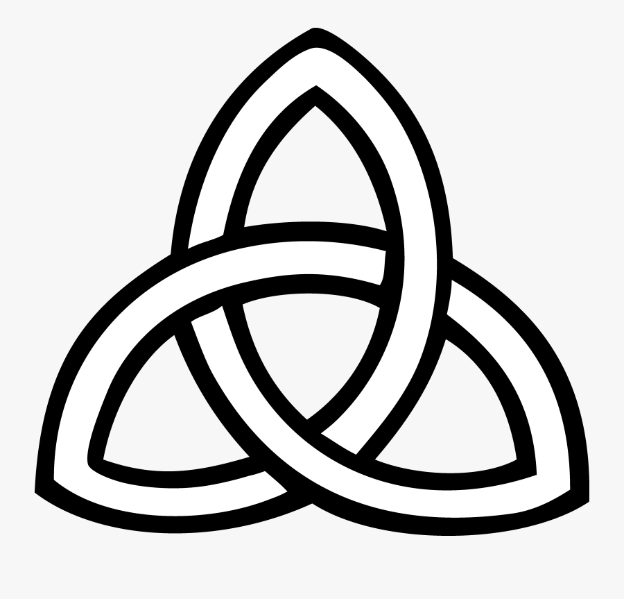 Cauldron Drawing Wiccan - Trinity Symbol, Transparent Clipart