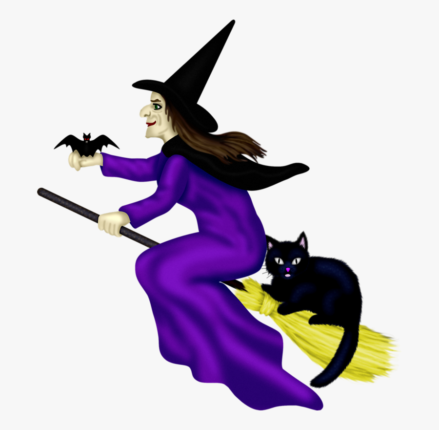 Cauldron Clipart Room On Broom - Cartoon, Transparent Clipart