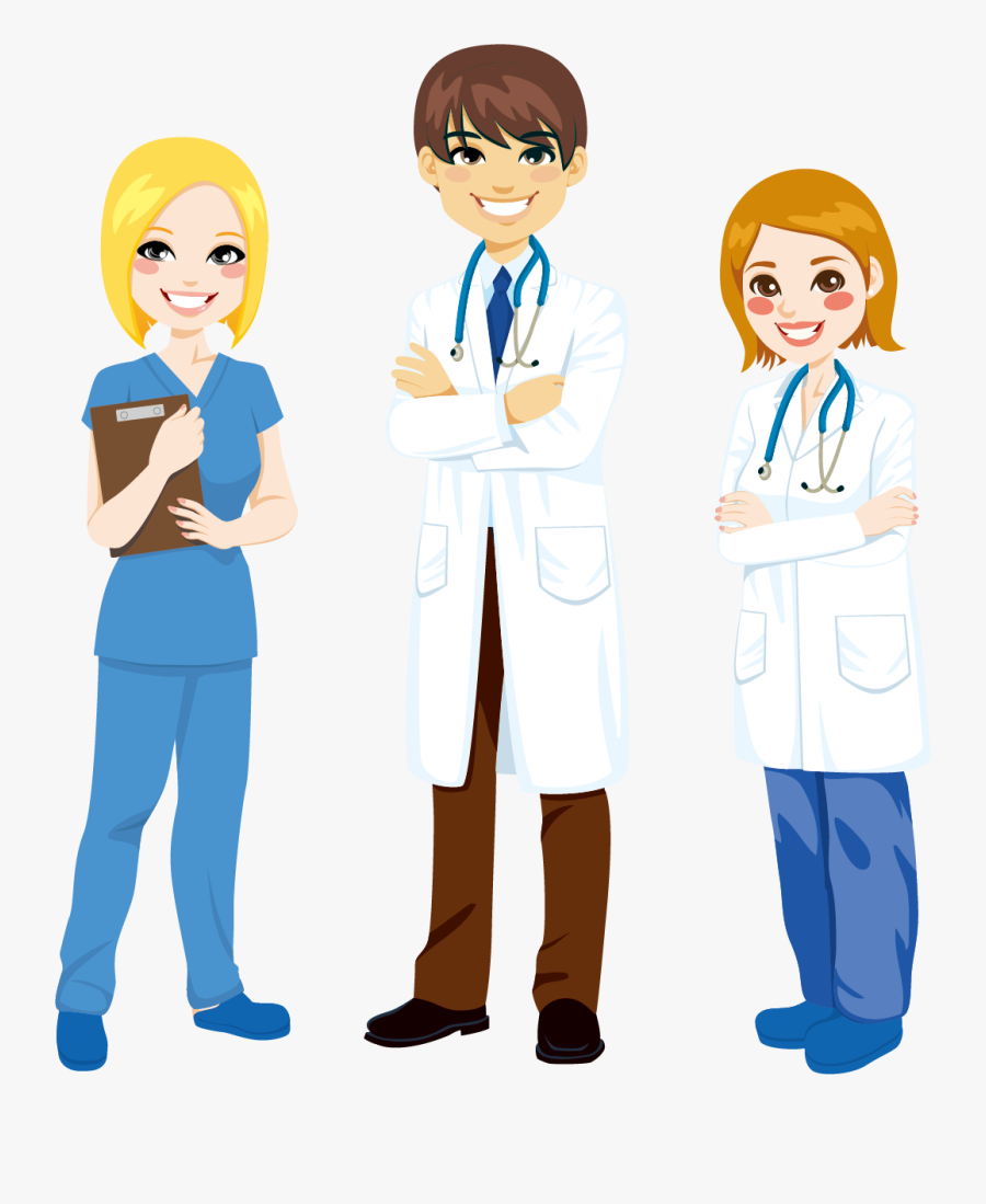 Nursing Cartoon Stock Photography Clip Art - Doctor And Nurse Clipart, Transparent Clipart