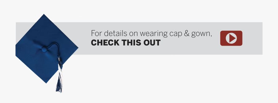 Transparent Cap And Gown Png - She And Him, Transparent Clipart