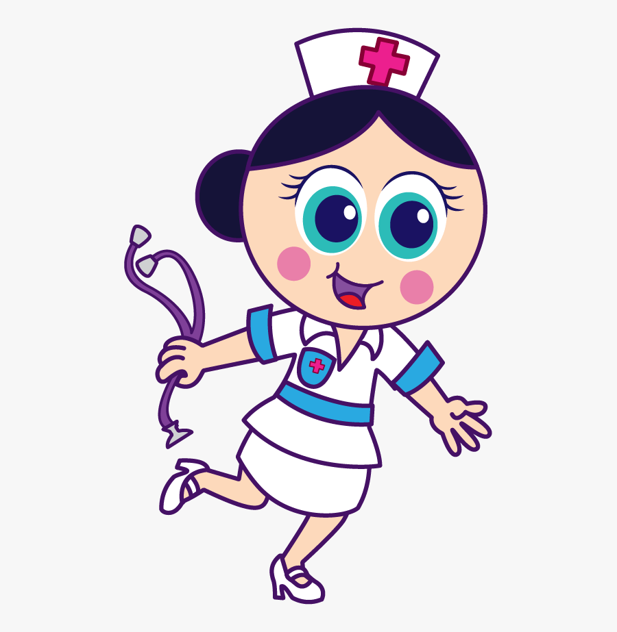 Birth Clipart Nurse Patient - Cartoon, Transparent Clipart