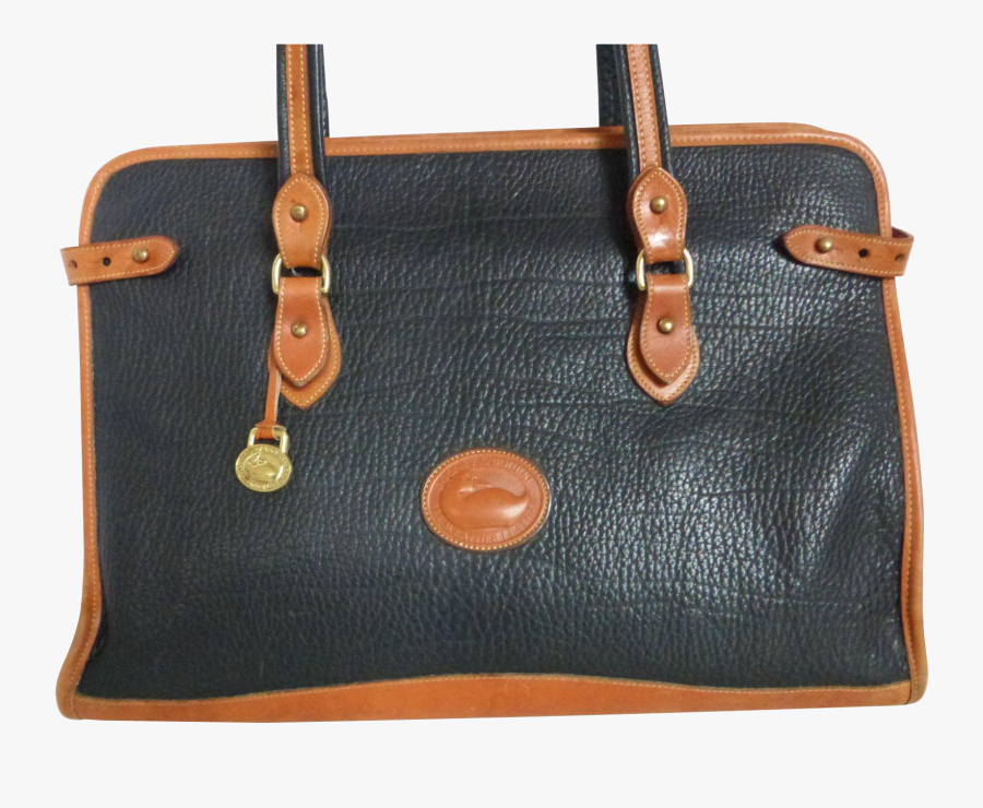 Clip Art Vintage Large Briefcase Tote - Vintage Dooney And Bourke Classic Briefcase, Transparent Clipart