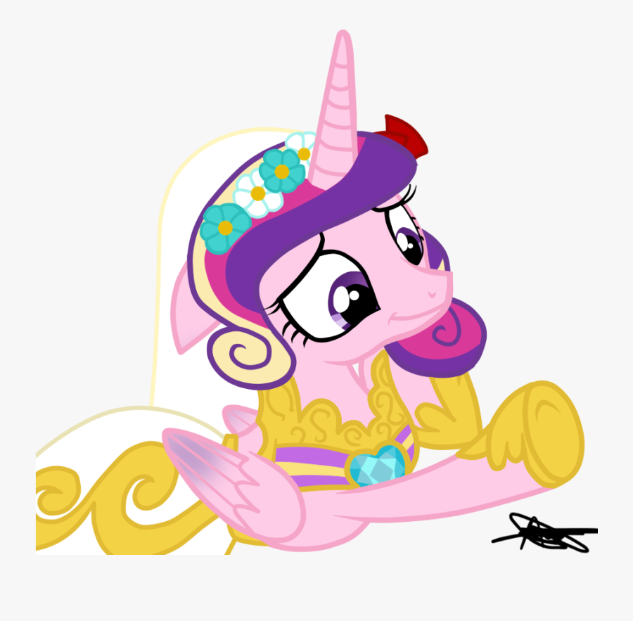 Andreamelody, Bride, Princess Cadance, Safe, Solo - Evil Princess Cadence Wedding Dress, Transparent Clipart