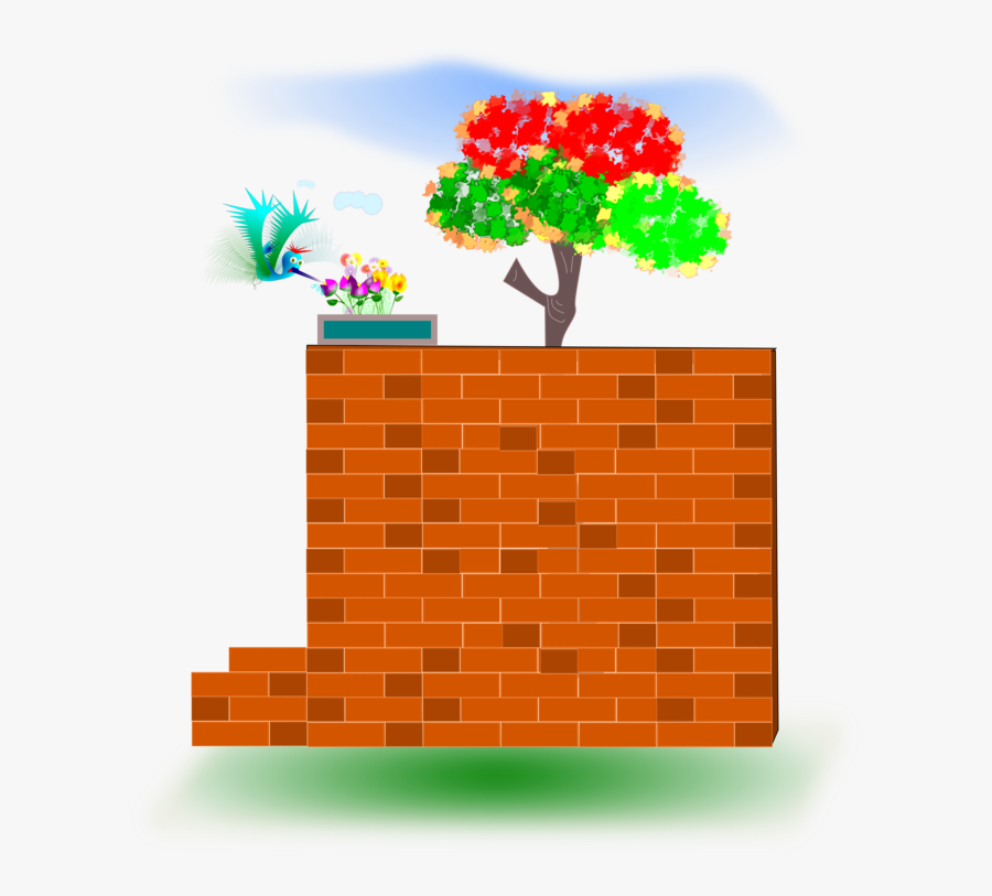 Flower,material,tree - Clipart Muro, Transparent Clipart