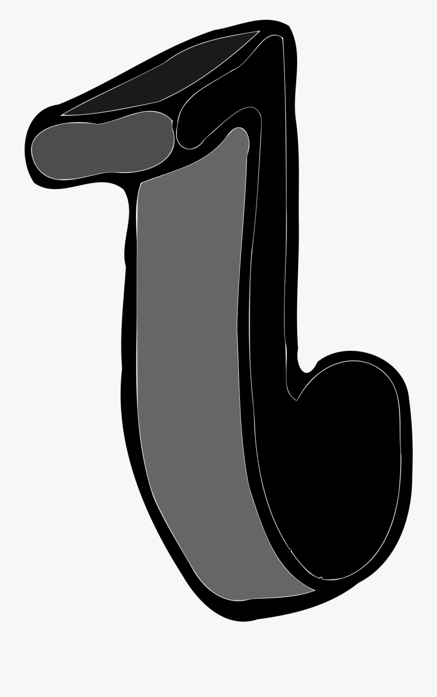 Music Notes Clipart Single, Transparent Clipart