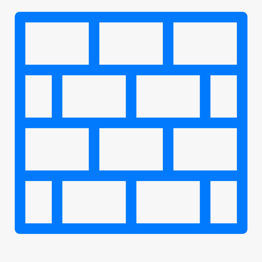 Svg Royalty Free Bricks Vector Brick Wall - Free Wall Icon, Transparent Clipart