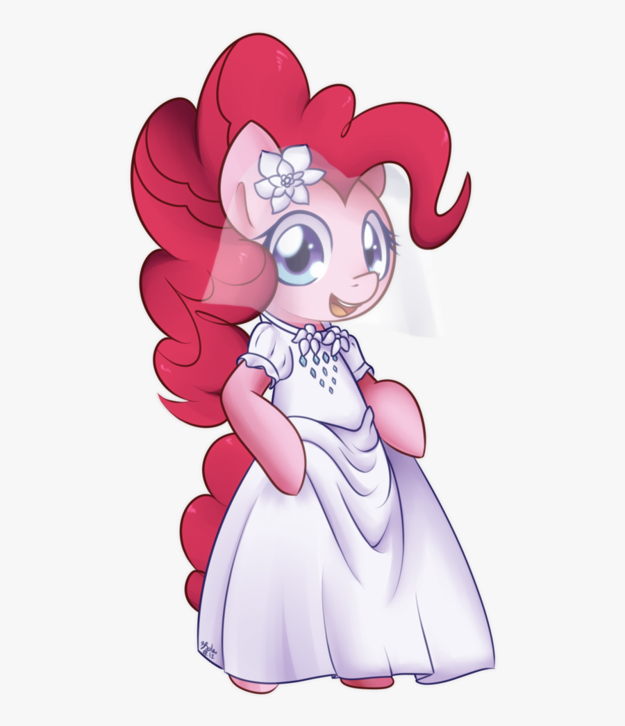 My Little Pony Friendship Is Magic Pinkie Pie Dress - Pinkie Pie Wedding Dress, Transparent Clipart