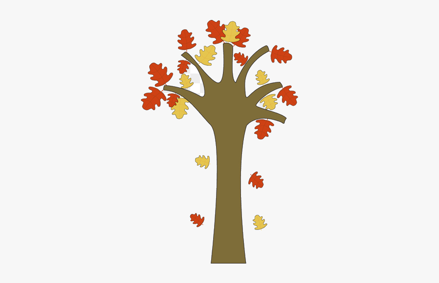 Fall Tree X From Clipart Clip Art Images Border Transparent - November Preschool Newsletter Template, Transparent Clipart